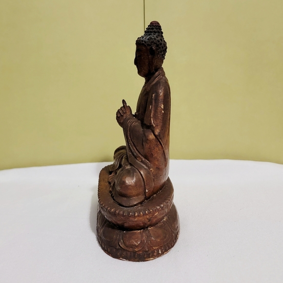 *SOLD* Antique 18th Century Chinese Handcarved Wooden Buddha *RARE* - Picture 4 of 7